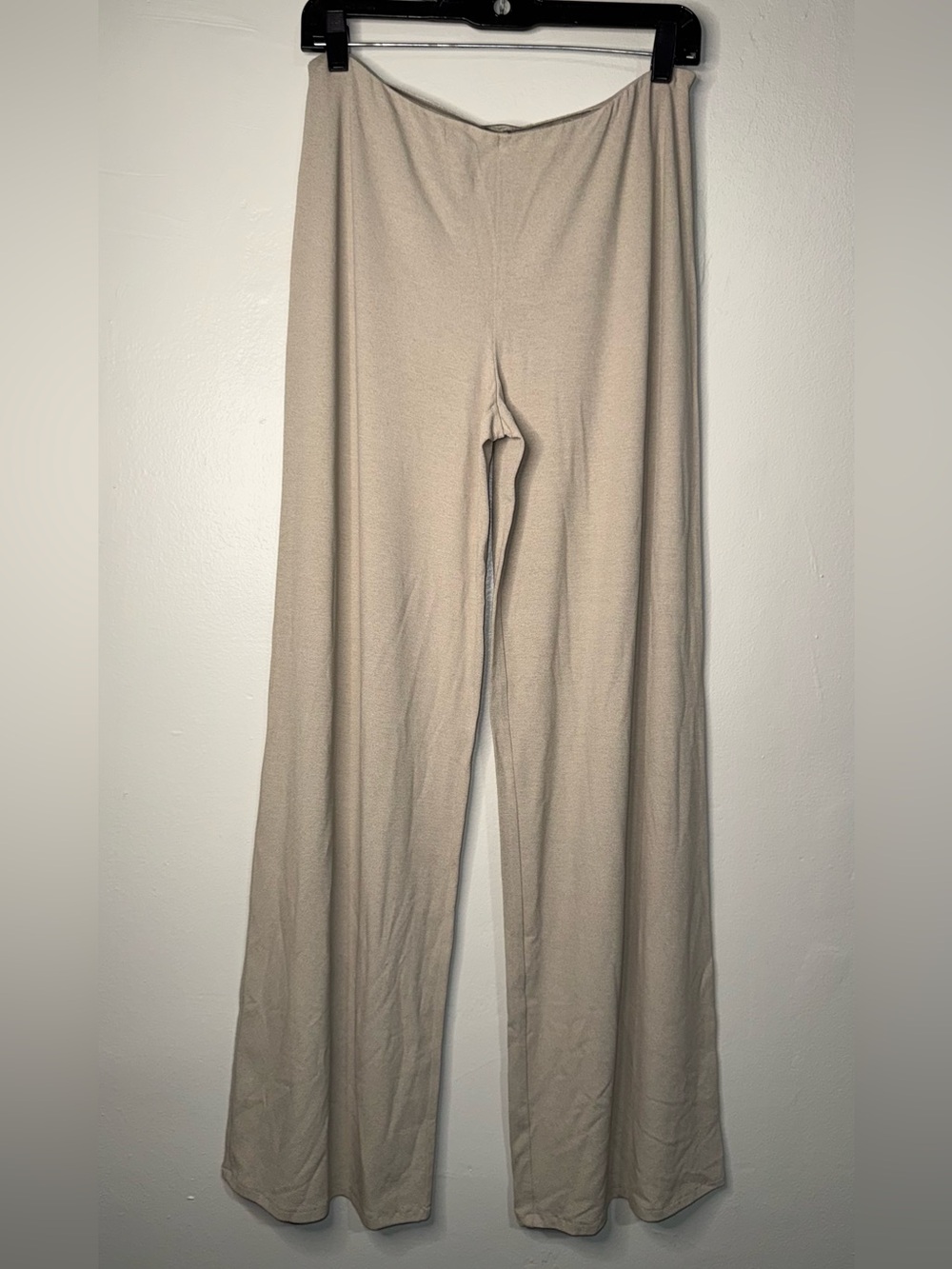 La Perla Cream Wide-Leg Trousers